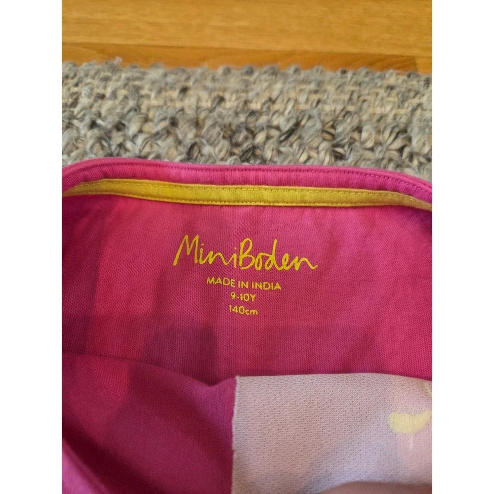 Mini Boden Science Scientist Back to School Appliqué Jersey Dress Girls 9-10